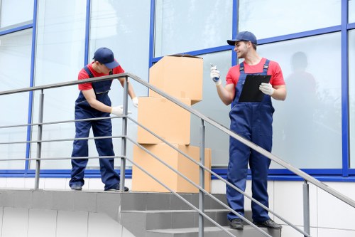 Secure payment interface for Colliers Wood Movers
