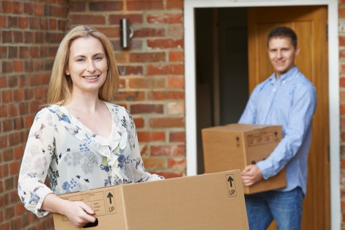 Commercial and residential man and van transport service in Colliers Wood