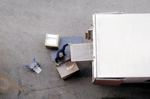 Household items prepared for a smooth local relocation