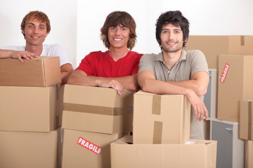Man and van service helping with a local move in Colliers Wood