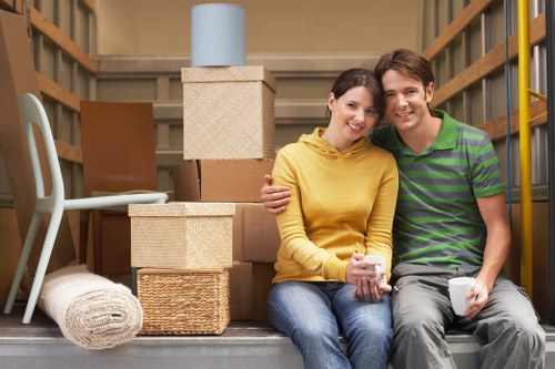 Office furniture and equipment prepared for commercial removals
