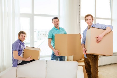 Packing and furniture handling for a home move in Colliers Wood