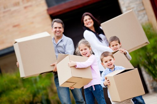 Office relocation preparation in a Colliers Wood workplace