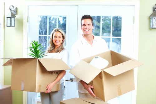 Packing and moving office equipment locally