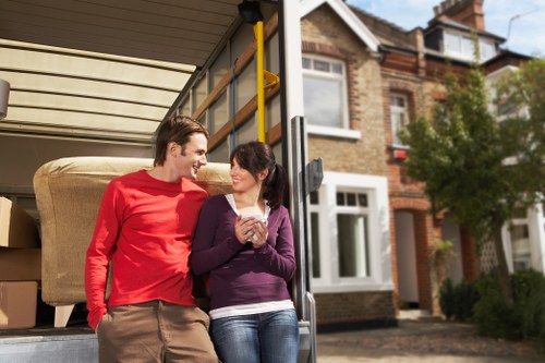 Local flat removal service supporting a residential move near Colliers Wood